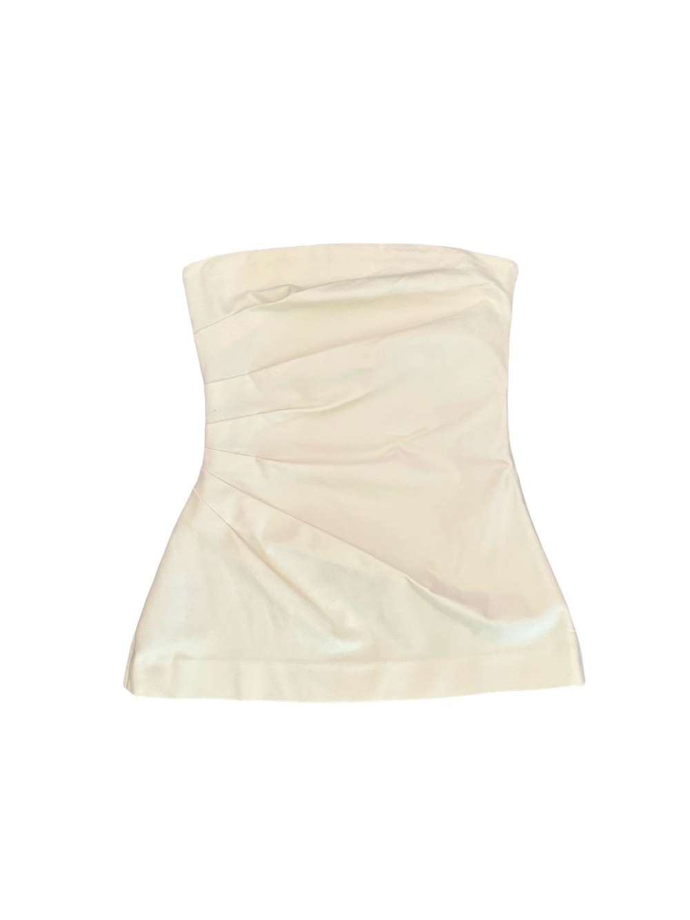 NWOT BANANA REPUBLIC STRAPLESS TOP IN ICED VANILLA // SIZE XS🤍